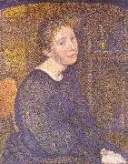Lemmen, Georges Portrait of Mme. Lemmen Norge oil painting reproduction